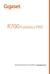 Gigaset R700 H PRO Handleiding
