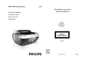 Philips AZ3830 Gebruikershandleiding