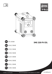 ims PRO IMS 220 FV CEL Handleiding