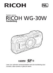 Ricoh WG-30W Handleiding