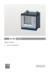 KROHNE SU 600 Handboek