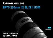 Canon EF70-200mm f/2,8L USM Handleiding