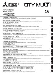 Mitsubishi Electric CITY MULTI PFFY-W-VCM-A Series Bedieningshandleiding