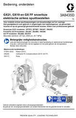 Graco 18H252 Bediening, Onderdelen, Reparatie