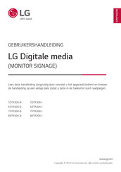 LG 75TR3DK-B Gebruikershandleiding