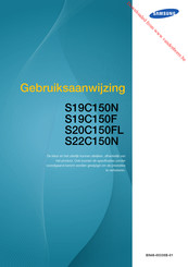 Samsung S19C150N Gebruiksaanwijzing