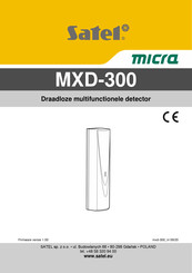 Satel micra MXD-300 Handleiding