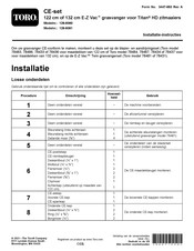 Toro 126-9360 Installatie-Instructies