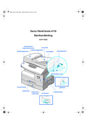 Xerox WorkCentre 4118 Handleiding