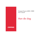 Compaq Presario 6000 Series Snel Aan De Slag