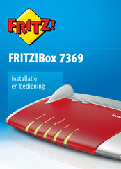 Fritz! Box 7369 Installatie En Bediening