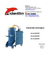 Delfin D/G 70 EXPORT Handleiding