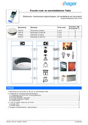 hager TG510A Gebruiksaanwijzing