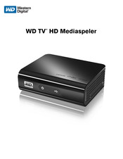 Western Digital WD TV HD Gebruiksaanwijzing