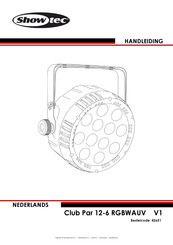 SHOWTEC 42651 Handleiding