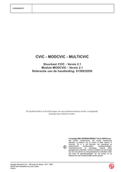 Chicago Pneumatic CVIC Handleiding