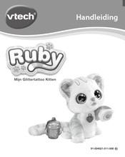 VTech Ruby-Mijn Glittertattoo Kitten Handleiding