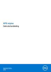 Dell XPS stylus Gebruikshandleiding