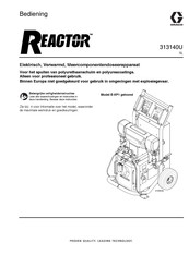 Graco REACTOR E-XP1 Bedieningshandleiding