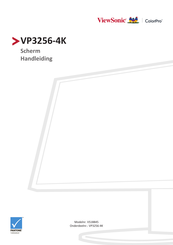 ViewSonic ColorPro VP3256-4K Handleiding