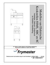 Frymaster 8BC Installatie, Gebruik En Onderhoud