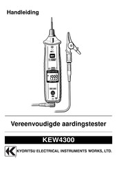 KYORITSU KEW4300 Handleiding