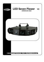 SHOWTEC LED Seven Flower V2 Gebruikershandleiding