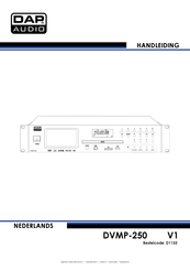 DAP Audio DVMP-250 V1 Handleiding