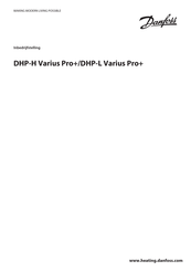 Danfoss DHP-L Varius Pro+ Handleiding Voor Inbedrijfstelling