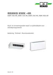 REMKO KWK 100-4R Bediening, Onderdelen, Reparatie