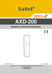 Satel AXD-200 Gebruiksaanwijzing