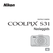 Nikon Coolpix S31 Naslaggids