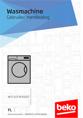 Beko WTE 10734 XS0ST Gebruikershandleiding