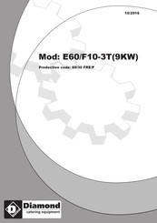 Diamond E60/60 FRE10-D Gebruikershandleiding