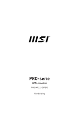 MSI PRO MP223 Handleiding