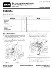 Toro Multi-Pro 5800 Installatie-Instructies
