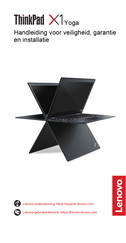 Lenovo ThinkPad X1 Yoga Handleiding