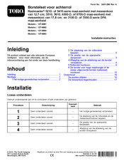 Toro 137-5992 Installatie-Instructies