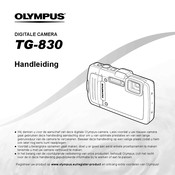 Olympus TG-830 Handleiding