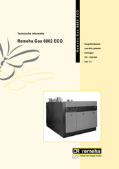 REMEHA Gas 6002 ECO Technische Handleiding