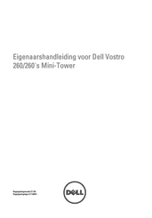 Dell Vostro 260 Handleiding