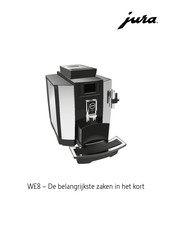 Jura WE8 Gebruikershandleiding