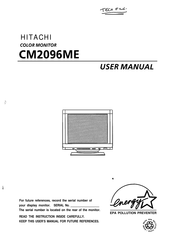 Hitachi CM2096ME Gebruikershandleiding