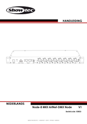 SHOWTEC 50803 Handleiding