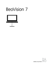 Bang & Olufsen BeoVision 7 Gebruikershandleiding