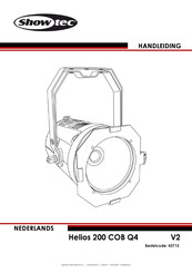 SHOWTEC Helios 200 COB Q4 Handleiding