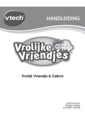 Vtech Vrolijke Vriendjes Vriendje & Cabrio Handleiding