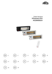 Frico IHS20W24 Instructies