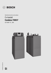 Bosch Condens 7000 F GC7000F 300 Gebruiksinstructie
