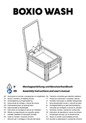 Duschkraft Boxio WASH Montage- En Gebruikershandleiding